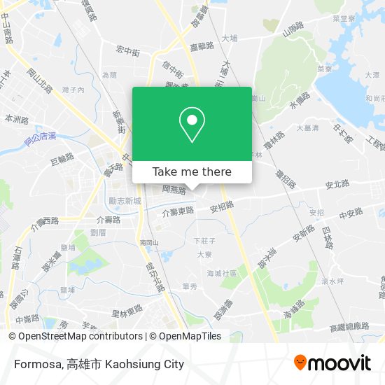 Formosa map