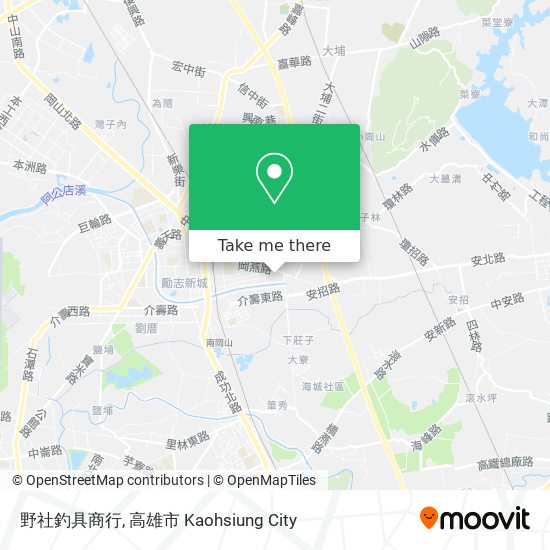野社釣具商行 map