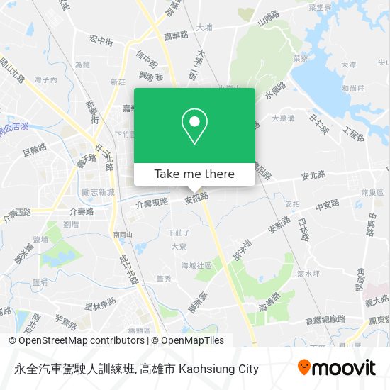 永全汽車駕駛人訓練班 map