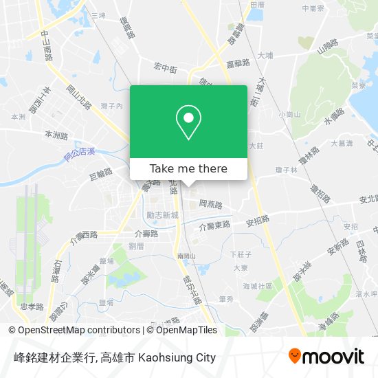 峰銘建材企業行 map