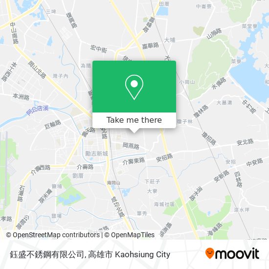 鈺盛不銹鋼有限公司 map