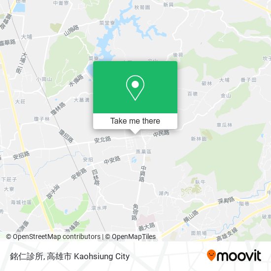 銘仁診所 map