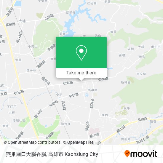 燕巢廟口大腸香腸 map