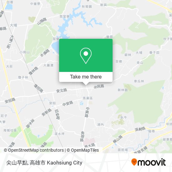 尖山早點 map