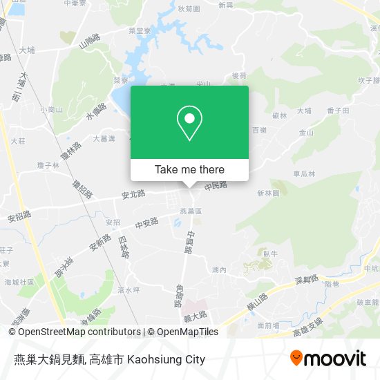 燕巢大鍋見麵 map