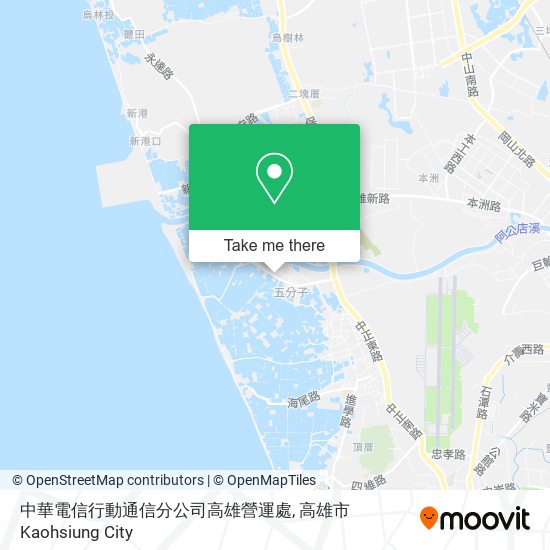 中華電信行動通信分公司高雄營運處 map