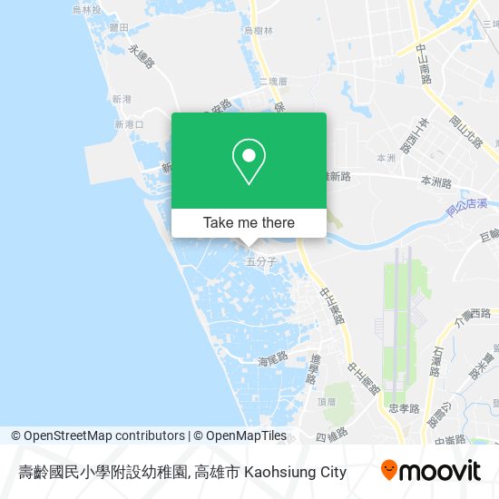 壽齡國民小學附設幼稚園地圖