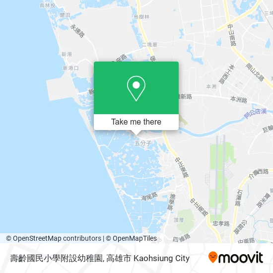 壽齡國民小學附設幼稚園地圖