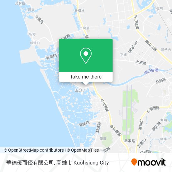 華德優而優有限公司地圖