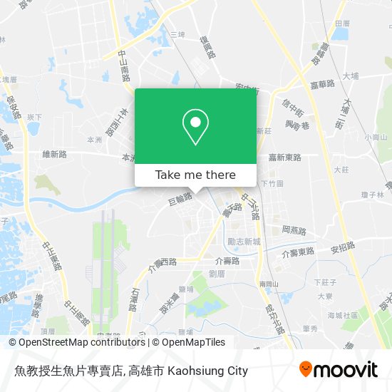 魚教授生魚片專賣店 map