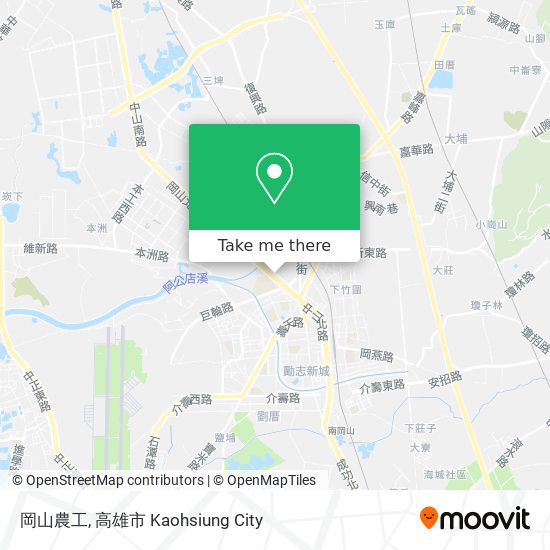 岡山農工 map