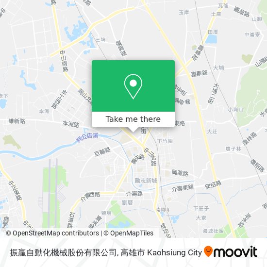 振贏自動化機械股份有限公司地圖