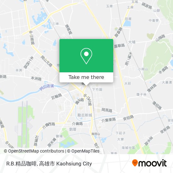 R.B.精品咖啡 map