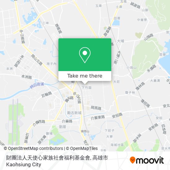 財團法人天使心家族社會福利基金會地圖