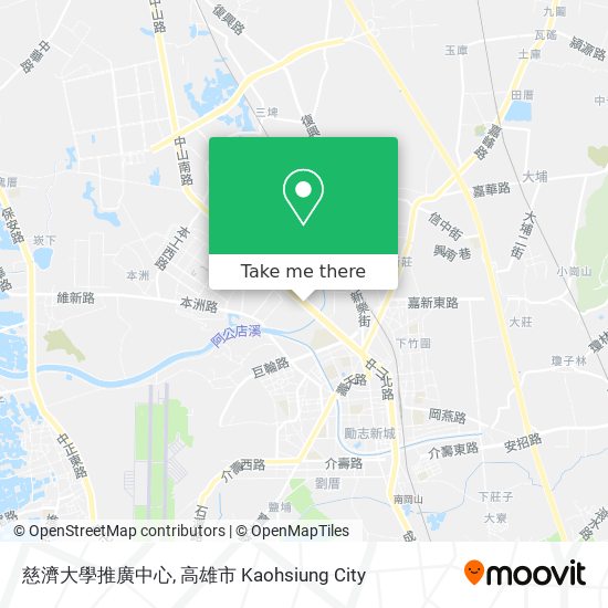 慈濟大學推廣中心 map