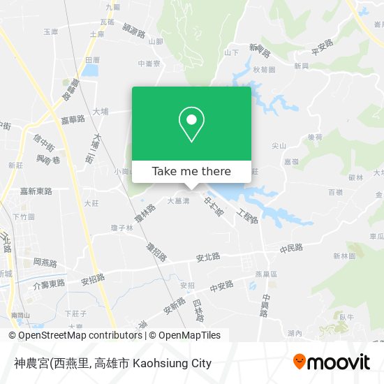 神農宮 map