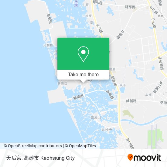 天后宮 map