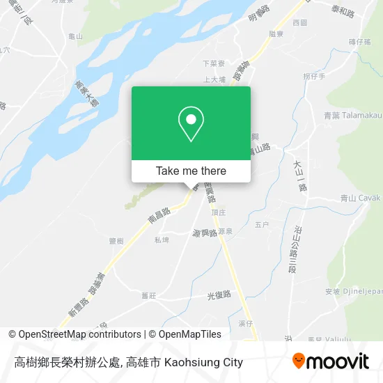 高樹鄉長榮村辦公處地圖