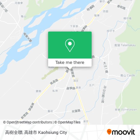 高樹全聯 map