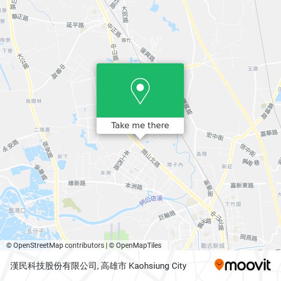 漢民科技股份有限公司 map