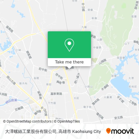 大澤螺絲工業股份有限公司 map