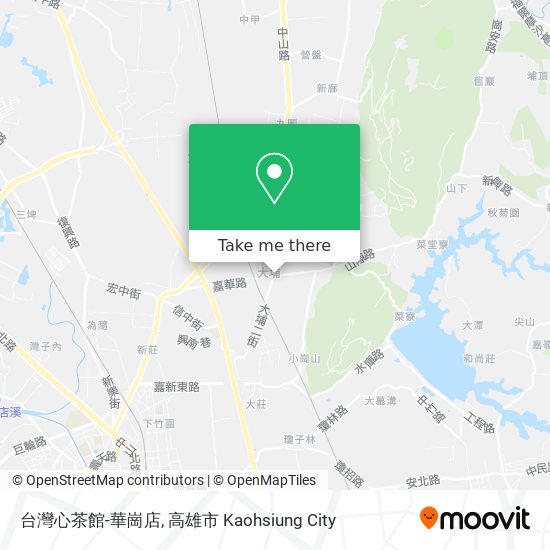 台灣心茶館-華崗店 map