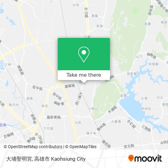 大埔聖明宮地圖