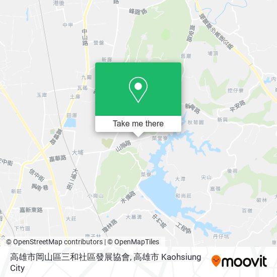 高雄市岡山區三和社區發展協會 map