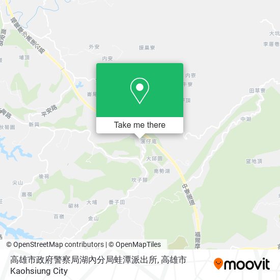 高雄市政府警察局湖內分局蛙潭派出所 map