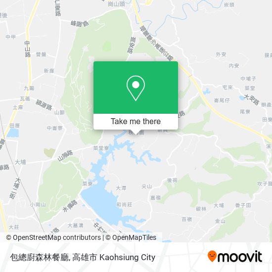包總廚森林餐廳 map