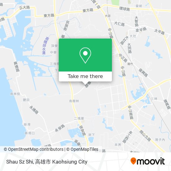 Shau Sz Shi map