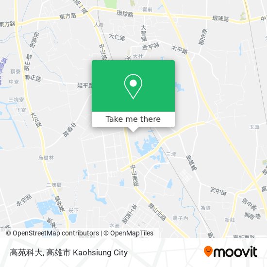 高苑科大地圖