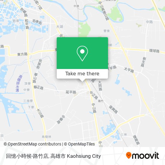 回憶小時候-路竹店地圖
