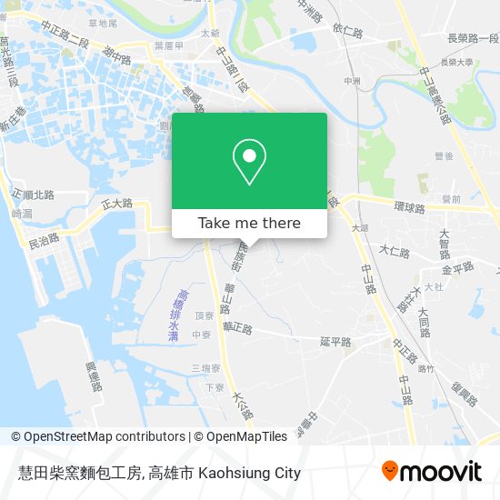 慧田柴窯麵包工房 map