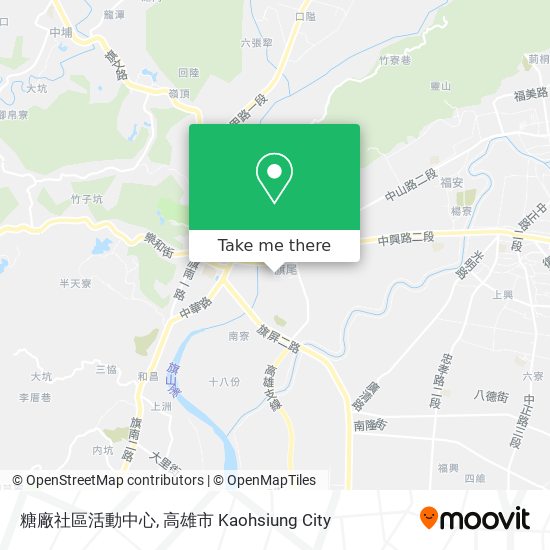 糖廠社區活動中心 map