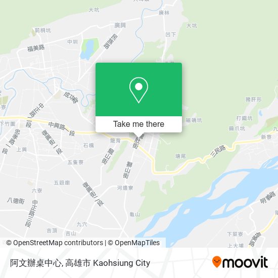 阿文辦桌中心 map