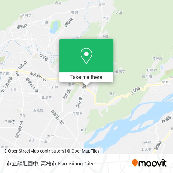 市立龍肚國中地圖