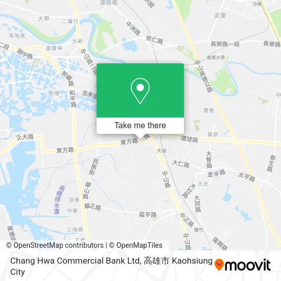 Chang Hwa Commercial Bank Ltd map