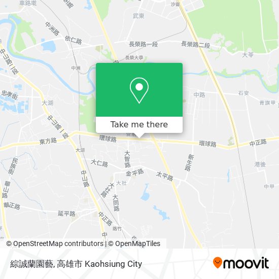 綜誠蘭園藝 map