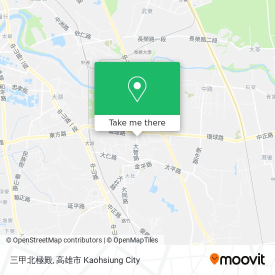 三甲北極殿 map