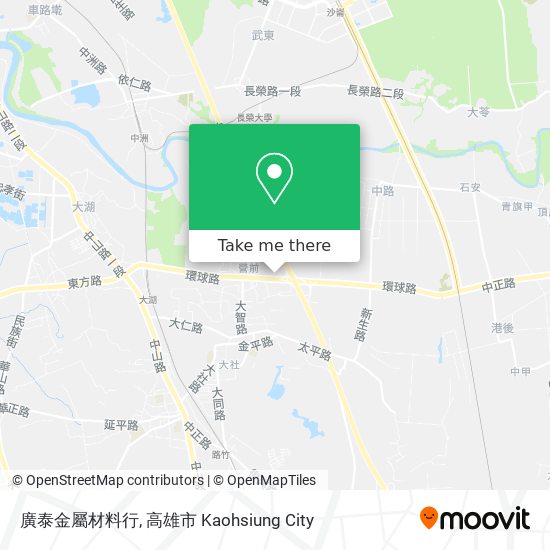 廣泰金屬材料行地圖
