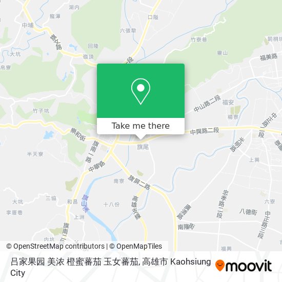 吕家果园 美浓 橙蜜蕃茄 玉女蕃茄 map