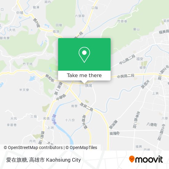 愛在旗糖 map