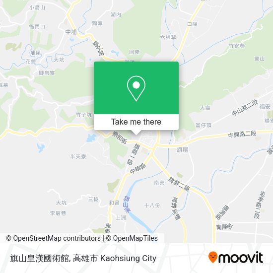 旗山皇漢國術館 map