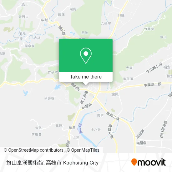 旗山皇漢國術館地圖