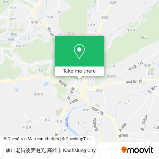 旗山老街波罗泡芙 map