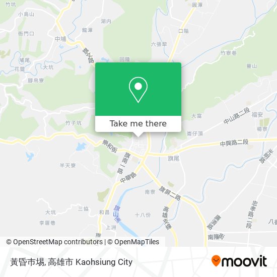 黃昏巿埸 map