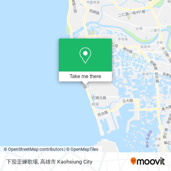 下茄萣練歌場 map