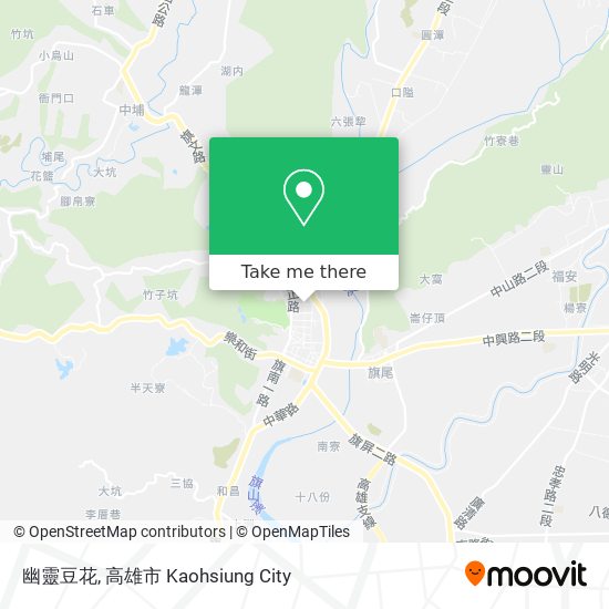 幽靈豆花地圖
