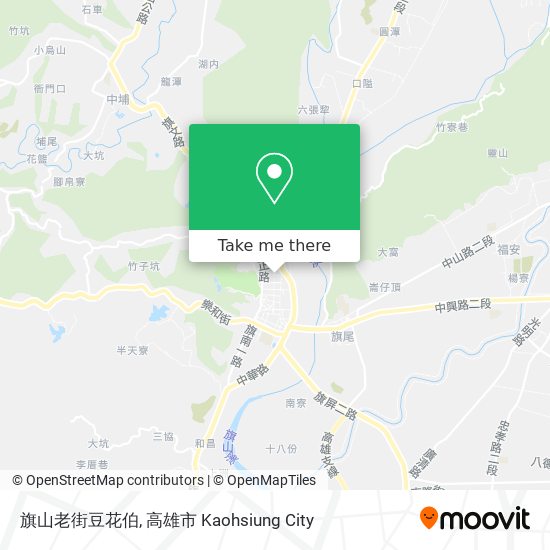 旗山老街豆花伯 map